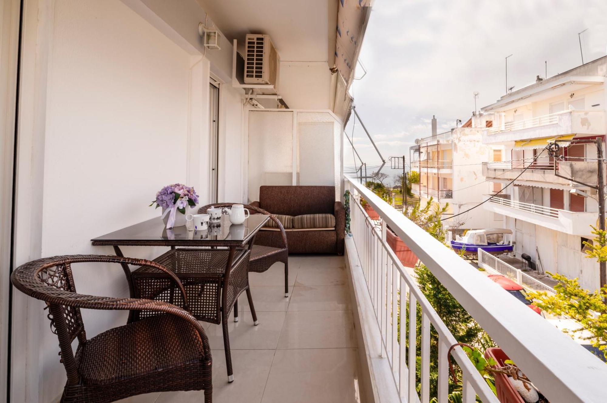 Emi'S Beach Apartment Nea Kallikrateia Dış mekan fotoğraf